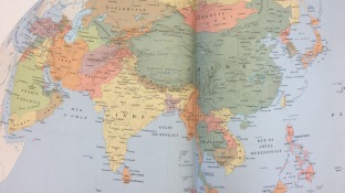 Une carte de l’Asie qui contient le Vietnam et la Turquie.